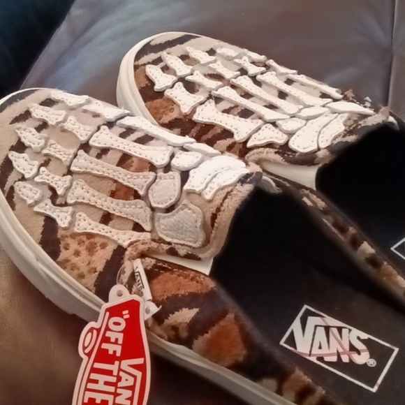 #52 New with Tags Vans Hazy Bones Mules - Picture 4 of 9